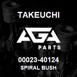 00023-40124 Takeuchi SPIRAL BUSH | AGA Parts