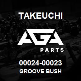 00024-00023 Takeuchi GROOVE BUSH | AGA Parts