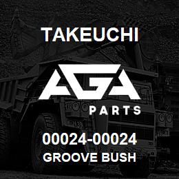 00024-00024 Takeuchi GROOVE BUSH | AGA Parts