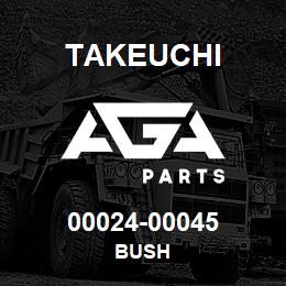 00024-00045 Takeuchi BUSH | AGA Parts