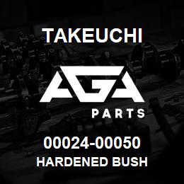 00024-00050 Takeuchi HARDENED BUSH | AGA Parts