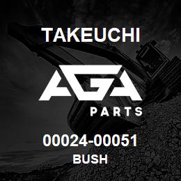 00024-00051 Takeuchi BUSH | AGA Parts
