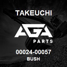00024-00057 Takeuchi BUSH | AGA Parts