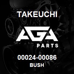 00024-00086 Takeuchi BUSH | AGA Parts