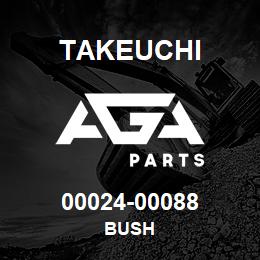 00024-00088 Takeuchi BUSH | AGA Parts