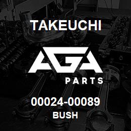 00024-00089 Takeuchi BUSH | AGA Parts