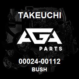 00024-00112 Takeuchi BUSH | AGA Parts