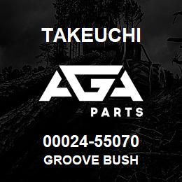 00024-55070 Takeuchi GROOVE BUSH | AGA Parts