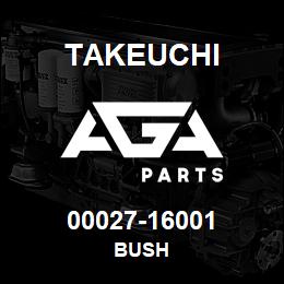 00027-16001 Takeuchi BUSH | AGA Parts