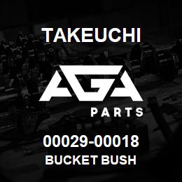 00029-00018 Takeuchi BUCKET BUSH | AGA Parts