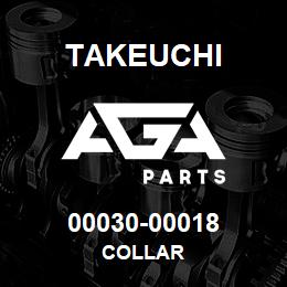 00030-00018 Takeuchi COLLAR | AGA Parts