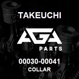00030-00041 Takeuchi COLLAR | AGA Parts
