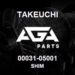 00031-05001 Takeuchi SHIM | AGA Parts