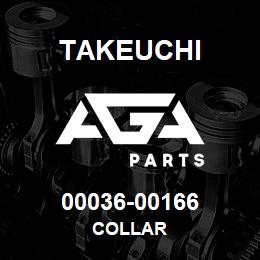 00036-00166 Takeuchi COLLAR | AGA Parts