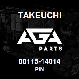 00115-14014 Takeuchi PIN | AGA Parts