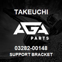 03282-00148 Takeuchi SUPPORT BRACKET | AGA Parts