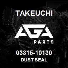 03315-10130 Takeuchi DUST SEAL | AGA Parts