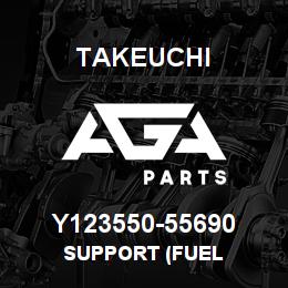 Y123550-55690 Takeuchi SUPPORT (FUEL | AGA Parts