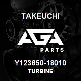 Y123650-18010 Takeuchi TURBINE | AGA Parts