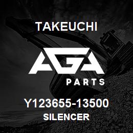 Y123655-13500 Takeuchi SILENCER | AGA Parts