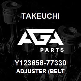 Y123658-77330 Takeuchi ADJUSTER (BELT | AGA Parts