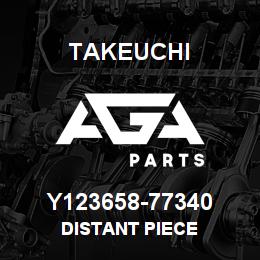 Y123658-77340 Takeuchi DISTANT PIECE | AGA Parts