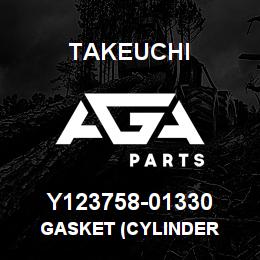 Y123758-01330 Takeuchi GASKET (CYLINDER | AGA Parts