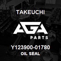 Y123900-01780 Takeuchi OIL SEAL | AGA Parts