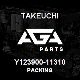 Y123900-11310 Takeuchi PACKING | AGA Parts