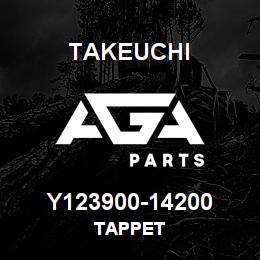 Y123900-14200 Takeuchi TAPPET | AGA Parts