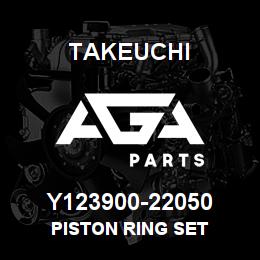 Y123900-22050 Takeuchi PISTON RING SET | AGA Parts