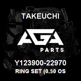 Y123900-22970 Takeuchi RING SET (0.50 OS | AGA Parts