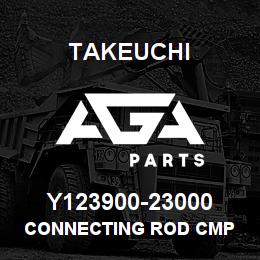 Y123900-23000 Takeuchi CONNECTING ROD CMP | AGA Parts