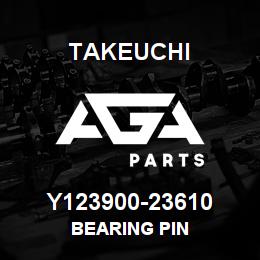 Y123900-23610 Takeuchi BEARING PIN | AGA Parts