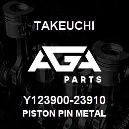 Y123900-23910 Takeuchi PISTON PIN METAL | AGA Parts