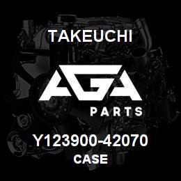 Y123900-42070 Takeuchi CASE | AGA Parts