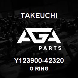 Y123900-42320 Takeuchi O RING | AGA Parts