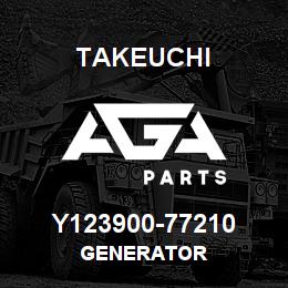 Y123900-77210 Takeuchi GENERATOR | AGA Parts