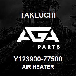 Y123900-77500 Takeuchi AIR HEATER | AGA Parts