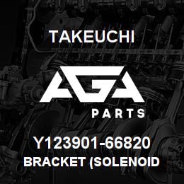 Y123901-66820 Takeuchi BRACKET (SOLENOID | AGA Parts
