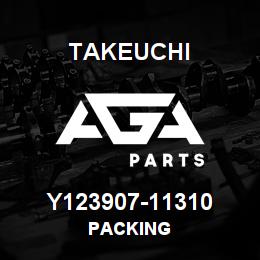 Y123907-11310 Takeuchi PACKING | AGA Parts