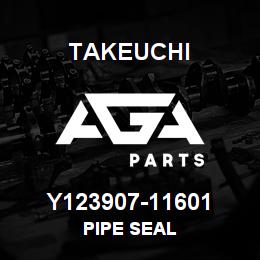Y123907-11601 Takeuchi PIPE SEAL | AGA Parts