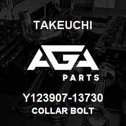 Y123907-13730 Takeuchi COLLAR BOLT | AGA Parts