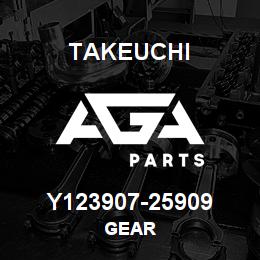 Y123907-25909 Takeuchi GEAR | AGA Parts