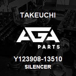 Y123908-13510 Takeuchi SILENCER | AGA Parts