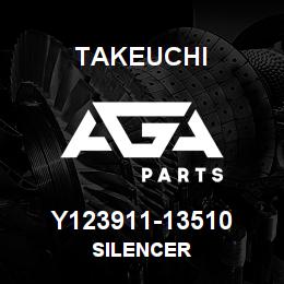 Y123911-13510 Takeuchi SILENCER | AGA Parts