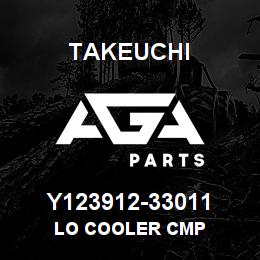 Y123912-33011 Takeuchi LO COOLER CMP | AGA Parts