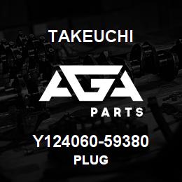 Y124060-59380 Takeuchi PLUG | AGA Parts