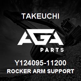 Y124095-11200 Takeuchi ROCKER ARM SUPPORT | AGA Parts