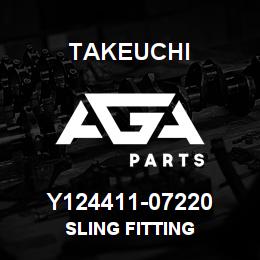 Y124411-07220 Takeuchi SLING FITTING | AGA Parts